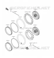 PNEUMATICI per Kawasaki KX80 1998