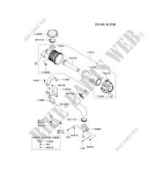 FILTRO ARIA / SCARICO per Kawasaki FX MOTORS FX850V