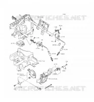 ACCENSIONE per Kawasaki BRUTE FORCE 750 4X4I EPS 2017