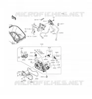 CARBURATORE per Kawasaki BRUTE FORCE 750 4X4I EPS 2017