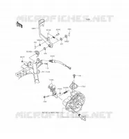 PEDALE DEL FRENO per Kawasaki BRUTE FORCE 750 4X4I EPS 2017