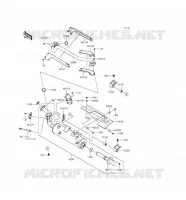 SCARICO per Kawasaki BRUTE FORCE 750 4X4I EPS 2017