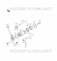 CAMBIO TAMBURO   FORCHE SHIFT per Kawasaki Z125 PRO 2017