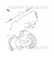 CAVI per Kawasaki Z125 PRO 2017