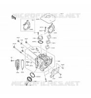TESTATA per Kawasaki Z125 PRO 2017
