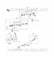 ACCESSORIO(SERRURE DE CASQUE ETC.) per Kawasaki VULCAN S ABS 2016