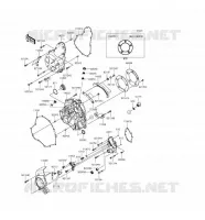 Coperchi motore per Kawasaki VULCAN S ABS 2016
