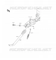 SUPPORTO per Kawasaki VULCAN S ABS 2016