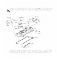 TESTATA COPERTURA per Kawasaki VULCAN S ABS 2016