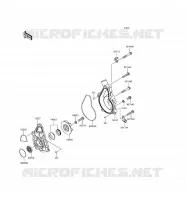 POMPA DELL'ACQUA per Kawasaki VULCAN S ABS 2017
