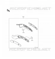 ACCESSORIO(Fender Strut Cover) per Kawasaki VULCAN S ABS 2017