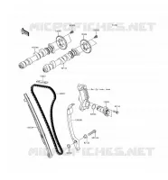 CAMSHAFT   TENSIONER per Kawasaki VULCAN S ABS 2017