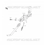 SUPPORTO per Kawasaki VULCAN S ABS 2017