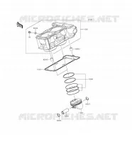 CILINDRO   PISTONE per Kawasaki NINJA 300 2016