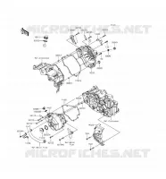 Coperchi motore per Kawasaki NINJA 300 2016
