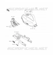 ETICHETTE per Kawasaki NINJA 300 2016