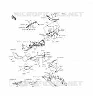 FIANCHETTI   COPERCHIO CATENA per Kawasaki NINJA 300 2016