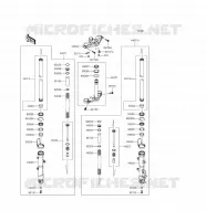 FORCELLA per Kawasaki NINJA 300 2016