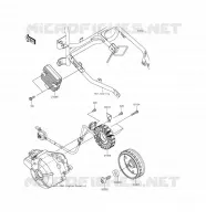 GENERATORE per Kawasaki NINJA 300 2016