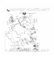 SERBATOIO DI CARBURANTE per Kawasaki NINJA 300 2016
