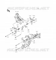 SUPPORTO DEL MOTORE per Kawasaki NINJA 300 2016