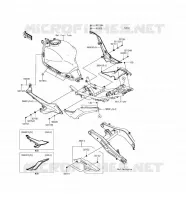FIANCHETTI - COPERCHIO CATENA  650 kawasaki-motocicli 2017 NINJA 650 ABS G_03