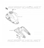 ETICHETTE per Kawasaki VERSYS 650 2016