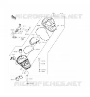 FILTRO DELL'ARIA per Kawasaki VERSYS 650 2016