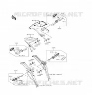 INDICATORI per Kawasaki VERSYS 650 2016