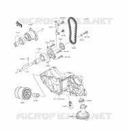 POMPA DELL'OLIO per Kawasaki VERSYS 650 2016