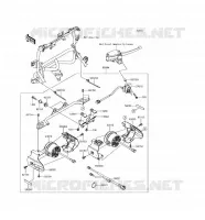 ACCESSORIO(PHARE ADDITIONEL) per Kawasaki VERSYS 650 ABS 2017