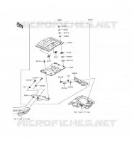ACCESSORIO (SUPPORT TOP CASE) per Kawasaki VERSYS 650 ABS 2017