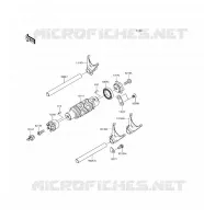 CAMBIO TAMBURO   FORCHE SHIFT per Kawasaki VERSYS 650 ABS 2017