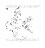 FUEL EVAPORAZIONE SISTEMA per Kawasaki VERSYS 650 ABS 2017