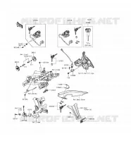 INTERRUTTORE per Kawasaki VERSYS 650 ABS 2017