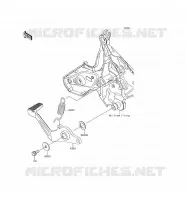 PEDALE DEL FRENO per Kawasaki VERSYS 650 ABS 2017