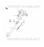 SUPPORTO per Kawasaki VERSYS 650 ABS 2017
