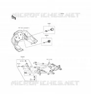 ACCESSORIO(SERRURE DE CASQUE ETC.) per Kawasaki VERSYS 1000 2016