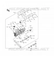 CARBURATORE per Kawasaki VERSYS 1000 2016