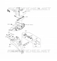 FANALE POSTERIORE(S) per Kawasaki VERSYS 1000 2016