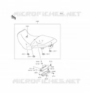 POSTO A SEDERE per Kawasaki VERSYS 1000 2016