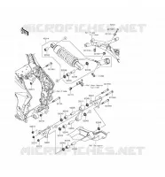 SOSPENSIONI   AMMORTIZZATORE per Kawasaki VERSYS 1000 2016
