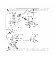 ANTERIORE POMPA per Kawasaki Z1000SX ABS 2016