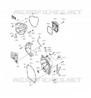 Coperchi motore per Kawasaki Z1000SX ABS 2016