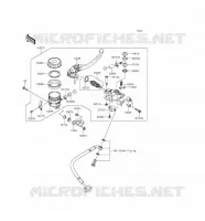 ANTERIORE POMPA per Kawasaki NINJA ZX-6R ABS 2016