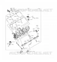 CARBURATORE(CA) per Kawasaki NINJA ZX-6R ABS 2016