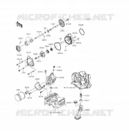 POMPA OLIO   FILTRO OLIO per Kawasaki NINJA ZX-6R ABS 2016