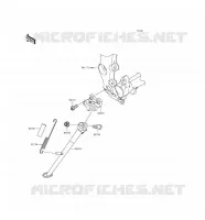 SUPPORTO per Kawasaki NINJA ZX-6R ABS 2016