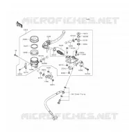 ANTERIORE POMPA per Kawasaki NINJA ZX-6R ABS 2016