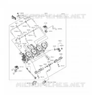 CARBURATORE(CA) per Kawasaki NINJA ZX-6R ABS 2016